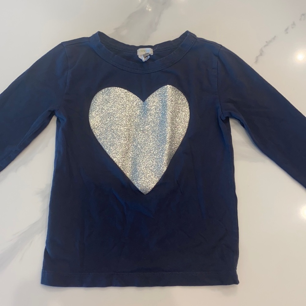 Crewcuts heart tee